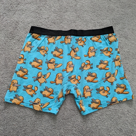 Me Undies XL Boxer Briefs, no fly, platypuses - Picture 2 of 3